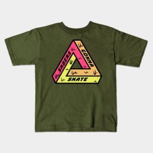 Sk8ers Gonna Skate Kids T-Shirt